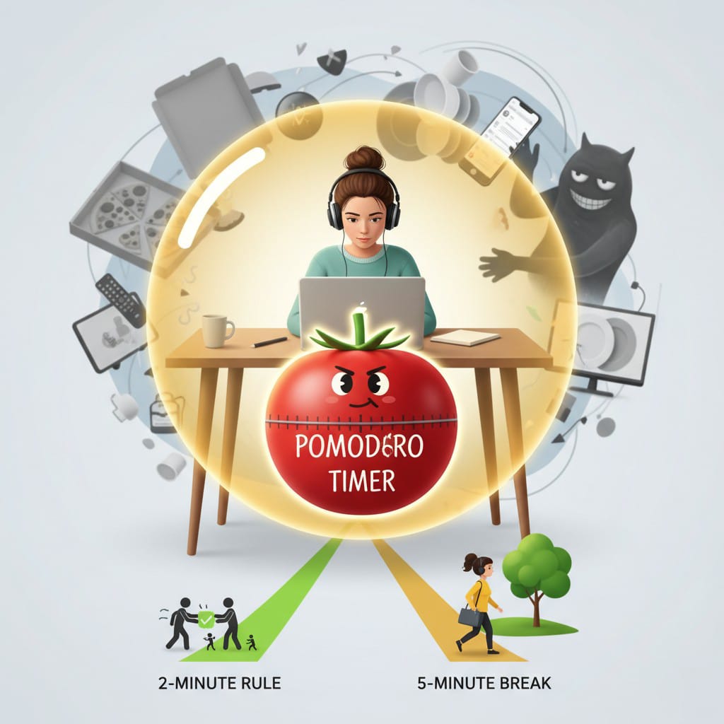 Cara mengatasi prokrastinasi dan teknik pomodoro