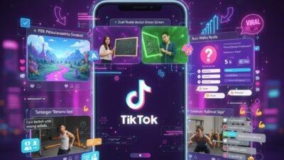 Gambar 5 tips konten interaktif tiktok 2025