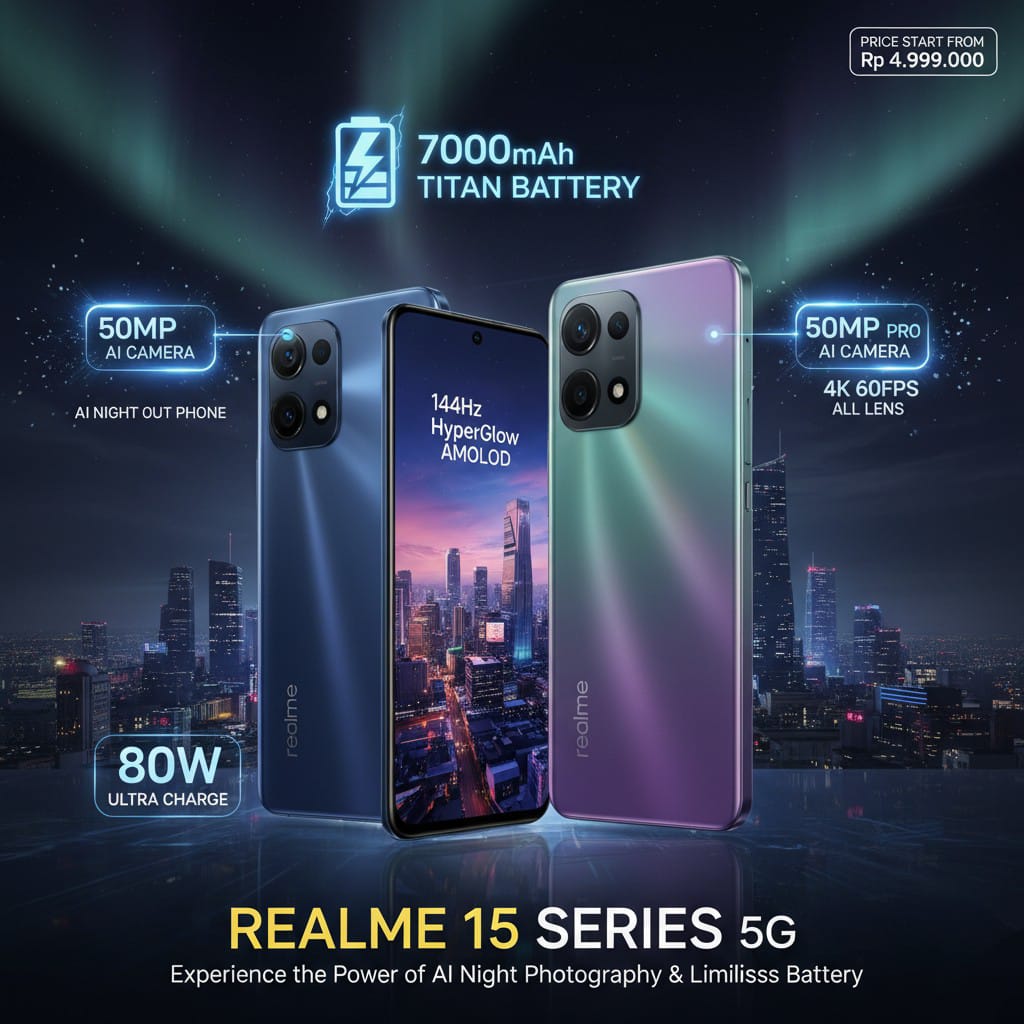 Hp Realme 15 Series 5G