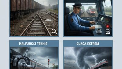 Penyebab Kecelakaan kereta api