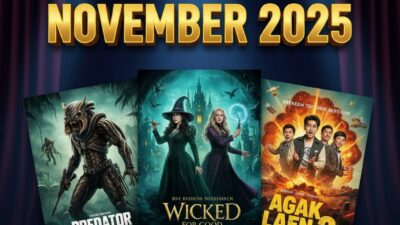 Jadwal film bioskop november 2025