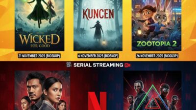 5 Film Paling Ditunggu yang Bakal Trending di Bioskop November 2025